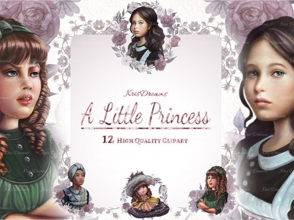 A Little Princess Clip Art: Enchanting Elements for Creative Projects
