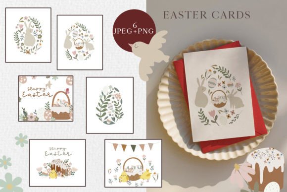 Happy Easter Card, Cute Bunny: A Designer's Guide to Holiday Charm