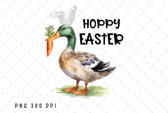 Hoppy Easter Duck Hunting Watercolor PNG: A Creative Guide